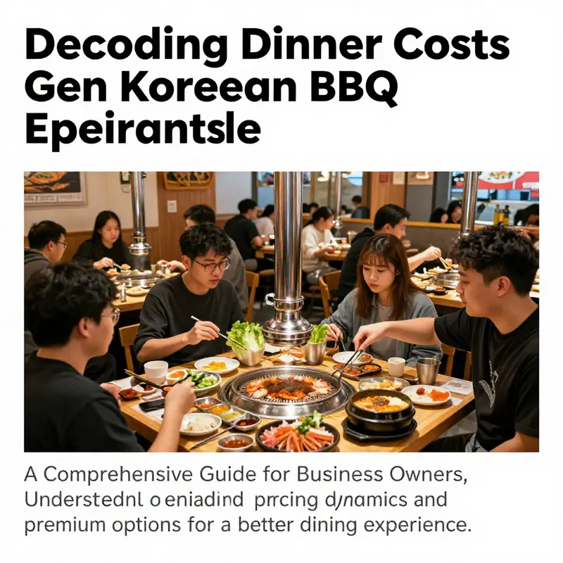 A busy Gen Korean BBQ restaurant packed with customers enjoying a variety of Korean BBQ dishes in a warm, inviting setting.