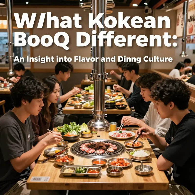 A variety of marinated meats ready for grilling, highlighting the bold flavors of Korean BBQ.