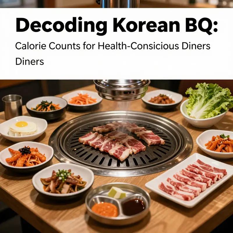 A beautiful spread of Korean BBQ dishes, showcasing various grilled meats and side dishes, inviting diners to enjoy a flavorful meal.