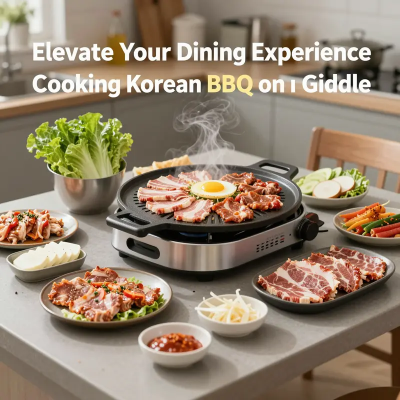 Discover the advantages of using a griddle for Korean BBQ, including safety and shared dining benefits.