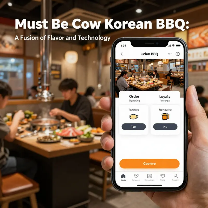 A delightful spread of sizzling Korean BBQ with an assortment of flavorful banchan.