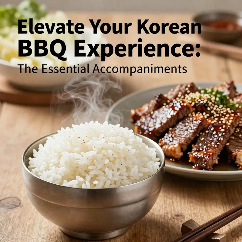 Fresh lettuce wraps filled with savory Korean BBQ beef, providing a crisp and delightful complement to the meal.