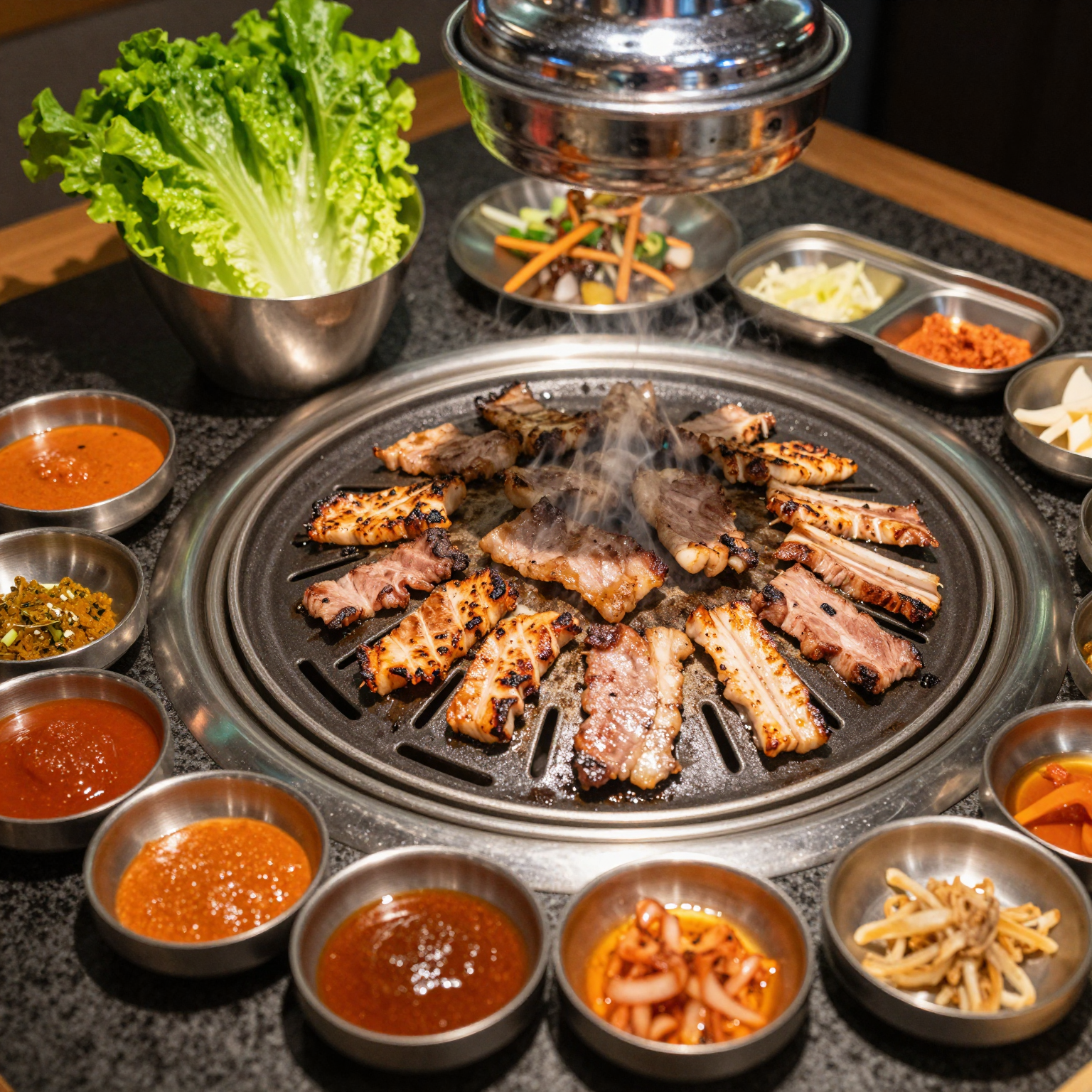 Grilled Korean BBQ Meats
