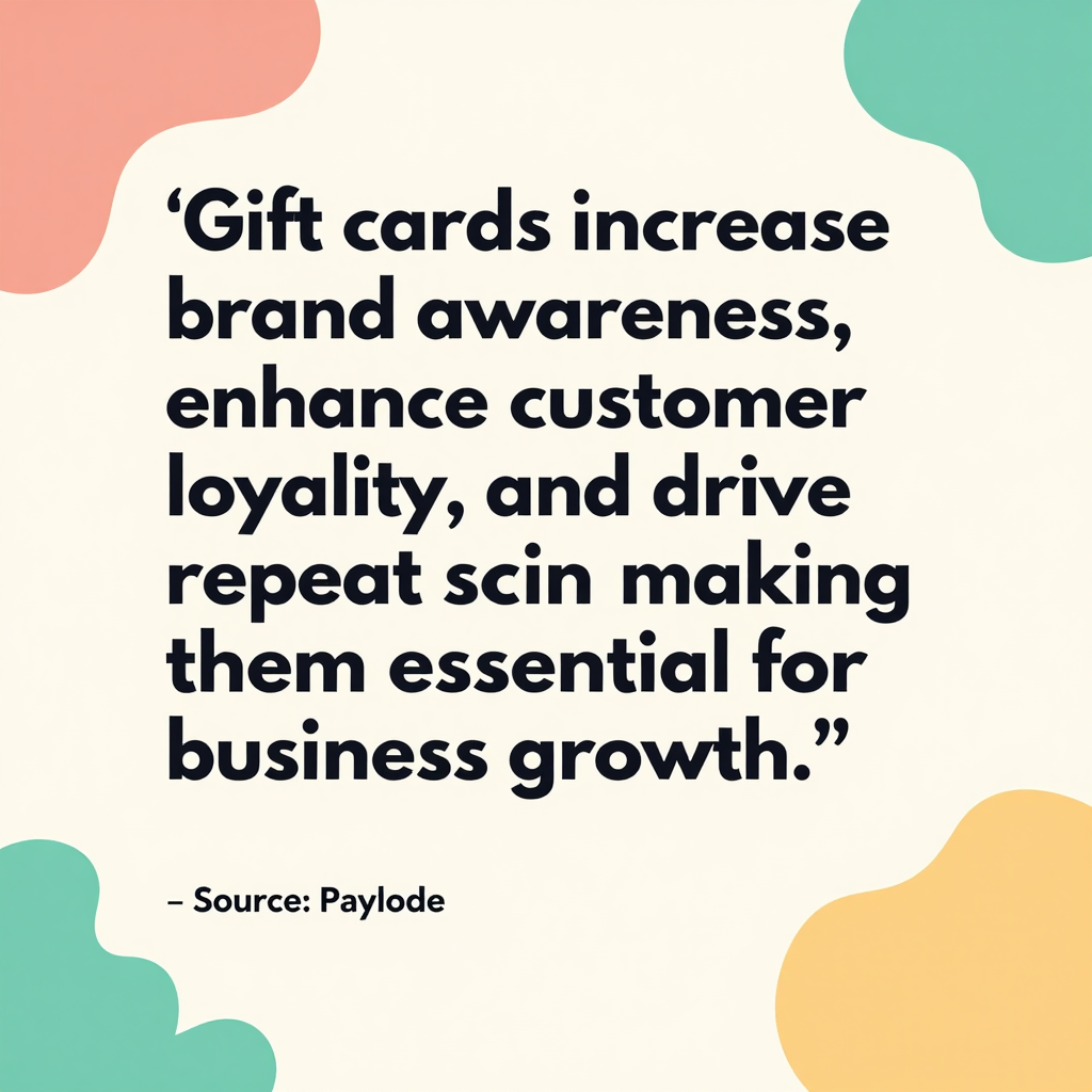 Gift card benefits quote