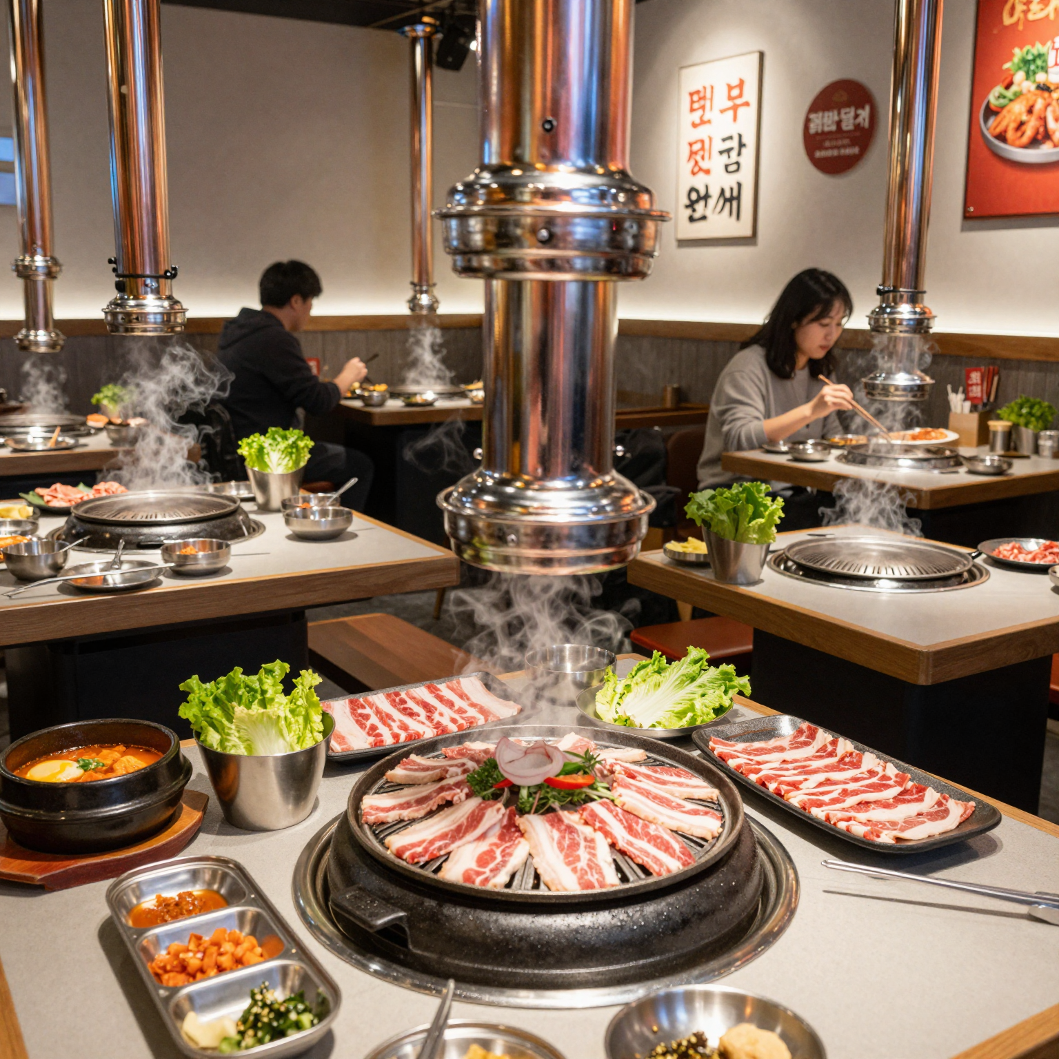Ambiance of Don Don Korean BBQ