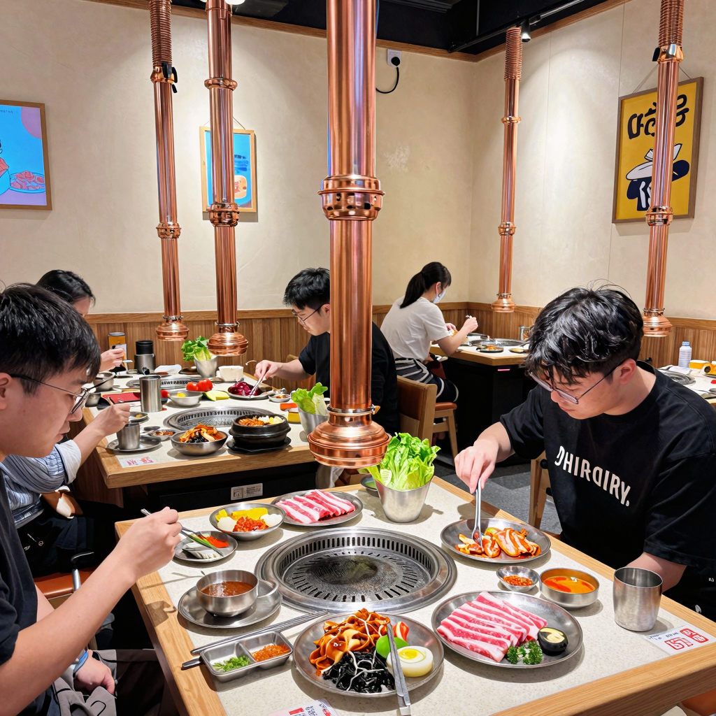 Vibrant Dining Atmosphere