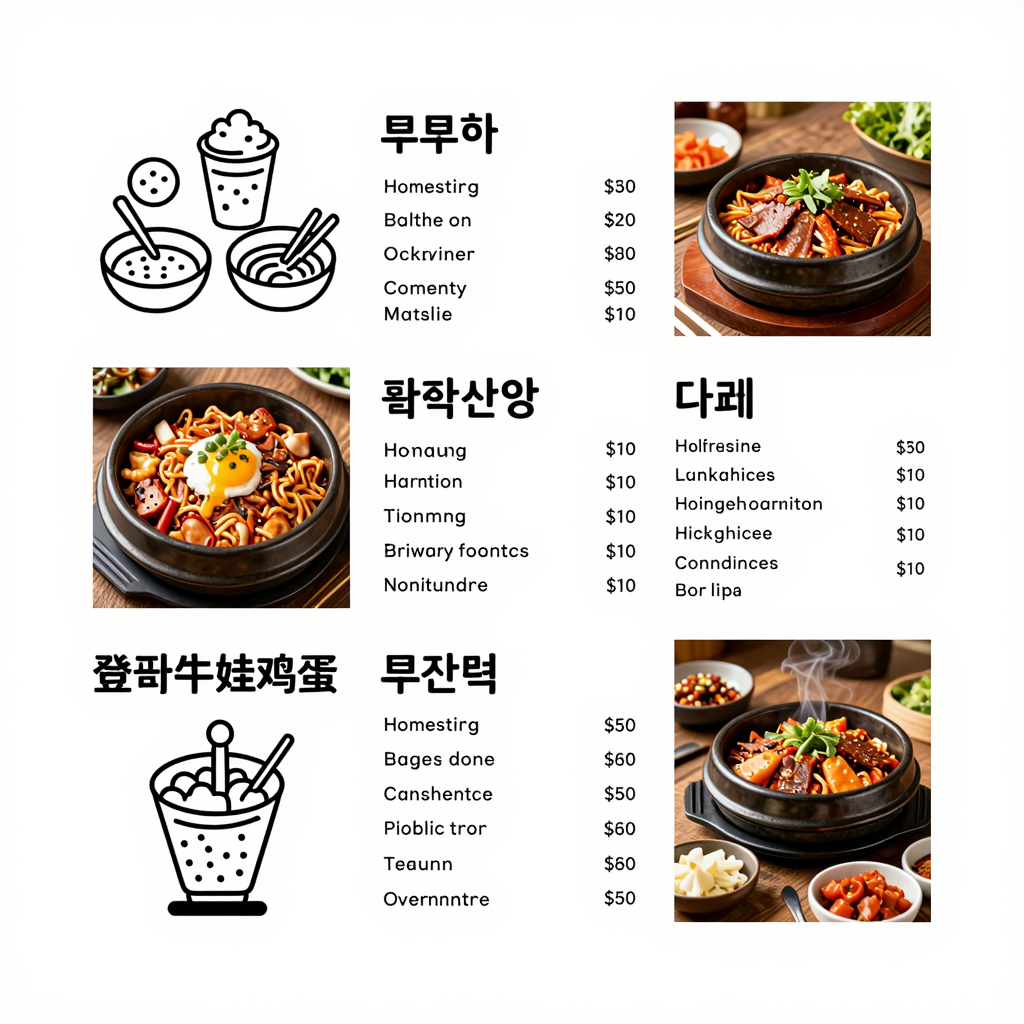 Don Pocha Menu