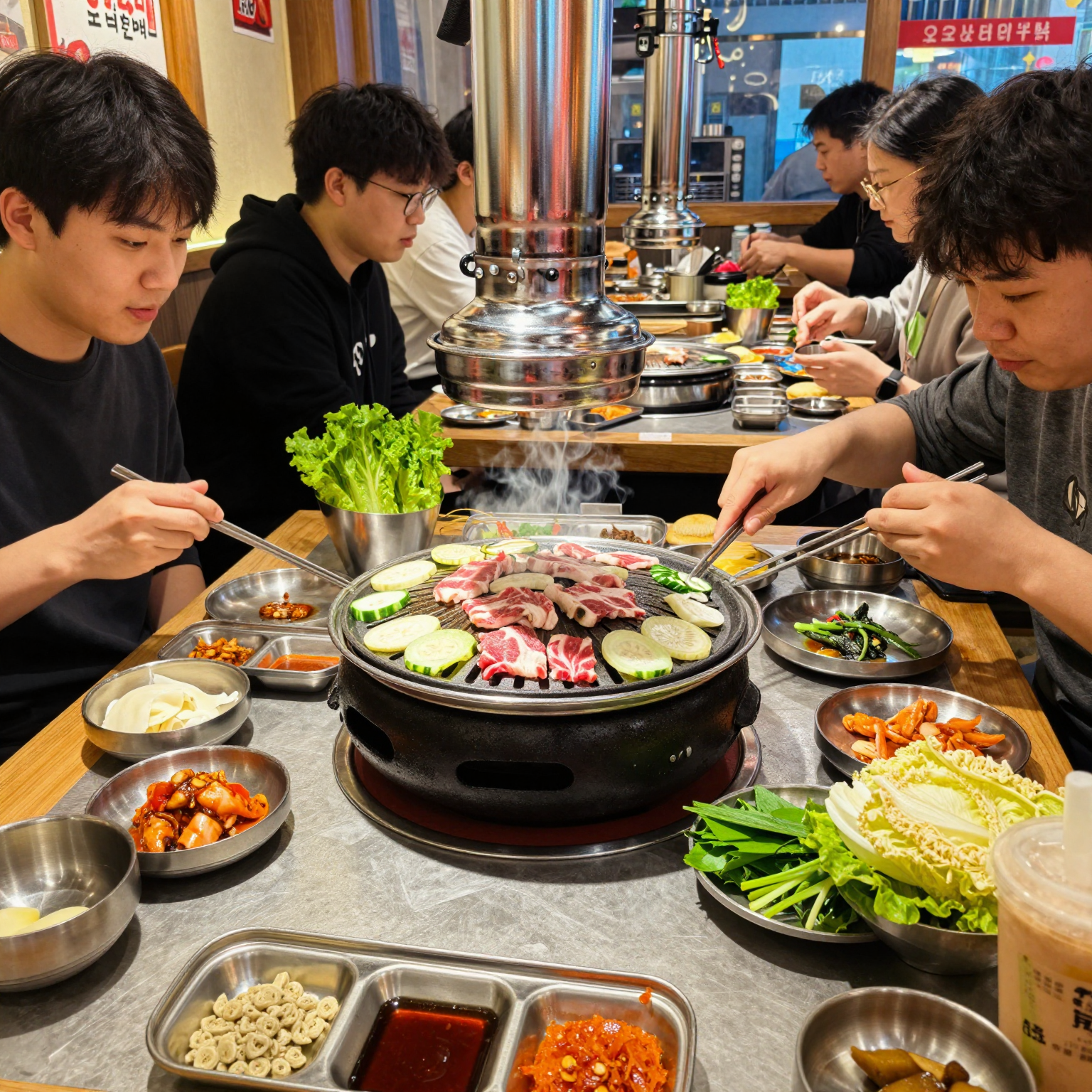 Korean BBQ Grilling
