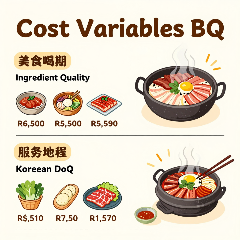 Cost Variables of Korean BBQ