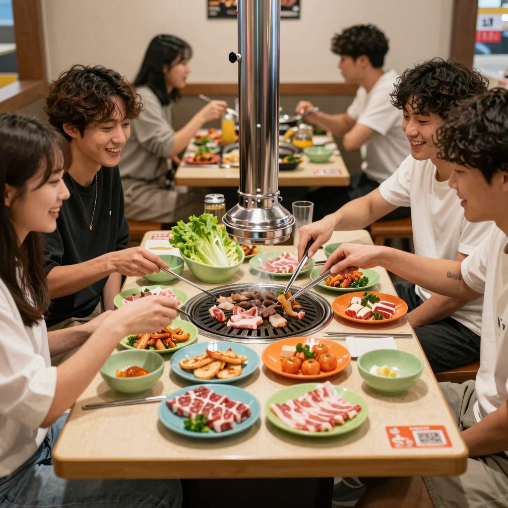 Korean BBQ Social Experience