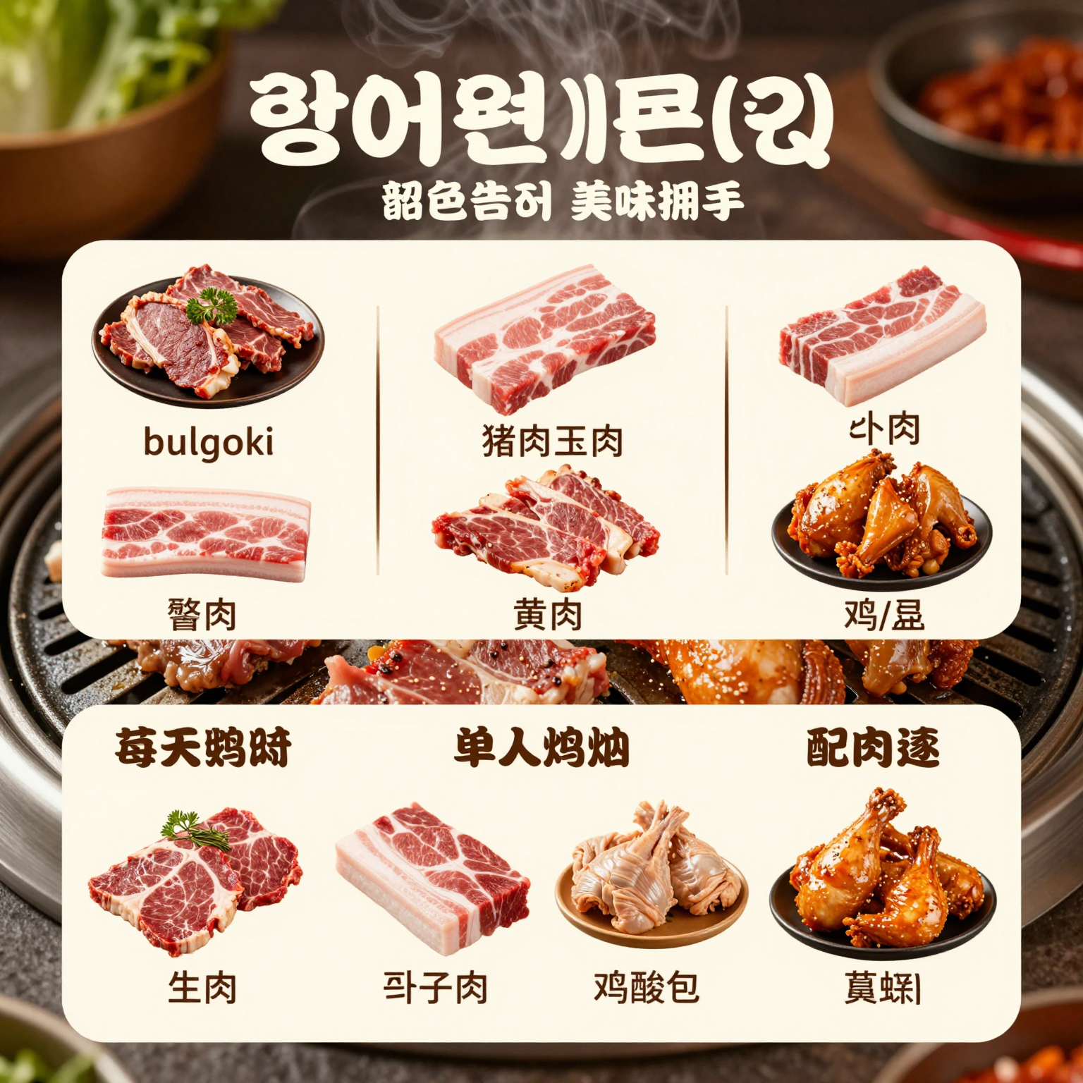 Cooking Times for Korean BBQ Meat