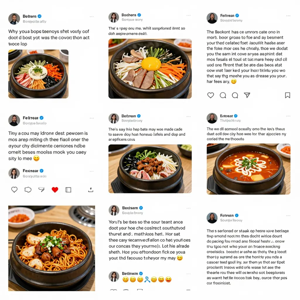 Social Media Feedback Collage