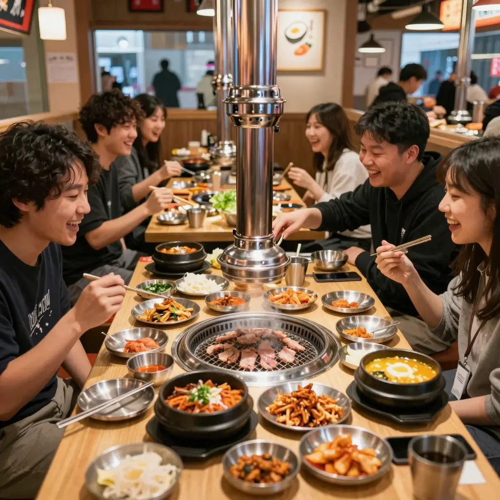 Gen Korean BBQ Dining Atmosphere
