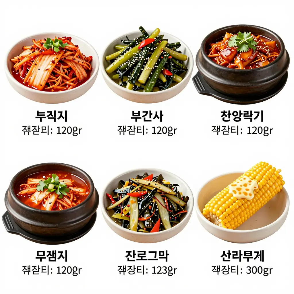 Korean BBQ Side Dishes