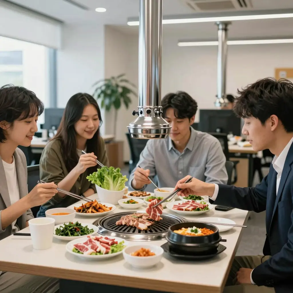 Korean BBQ in a Business Environment
