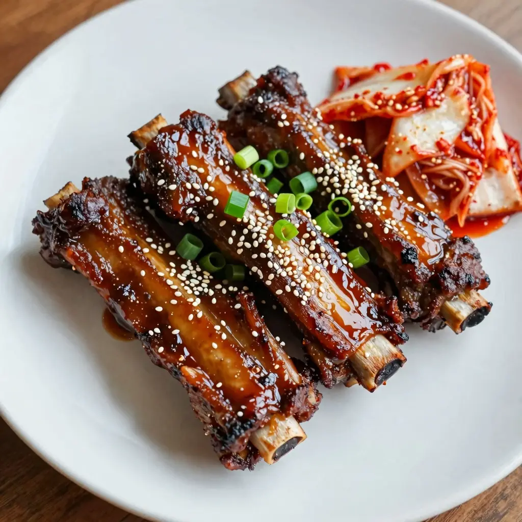 Delicious Korean Marinated Ribs