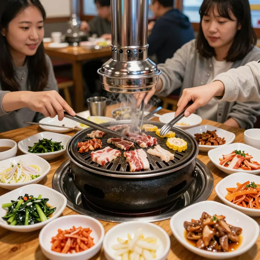 Korean BBQ Setup